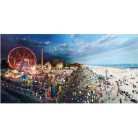 GALISON Puzzle Coney Island vo dne v noci 1500 dielikov