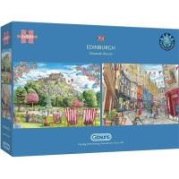 GIBSONS Puzzle Edinburgh 2x500 dielikov