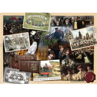 RAVENSBURGER Puzzle Harry Potter: Kúzelný svet 300 dielikov