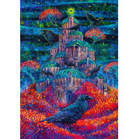 GOOD LOOT Puzzle Imagination: Roch Urbaniak - Pevnosť Havraní kráľovnej 1000 dielikov