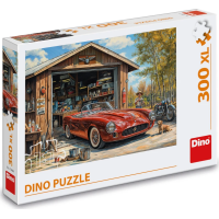 DINO Puzzle Jaguár v garáži 300 XL dielikov