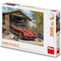 DINO Puzzle Jaguár v garáži 300 XL dielikov