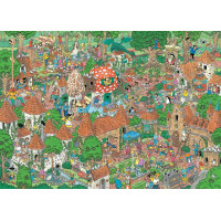 JUMBO Puzzle JvH Rozprávkový les 1000 dielikov