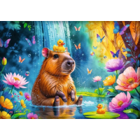TREFL Puzzle Kapybara 1000 dielikov