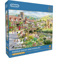 GIBSONS Puzzle Ľudia pri potoku 500 dielikov
