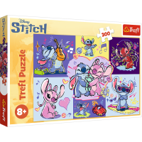 TREFL Puzzle Lilo&Stitch: Bláznivý Stitch 300 dielikov