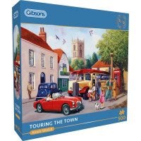 GIBSONS Puzzle Prehliadka mesta 500 dielikov