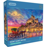 GIBSONS Puzzle Mont Saint Michel 1000 dielikov