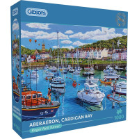 GIBSONS Puzzle Aberaeron, Cardigan Bay 1000 dielikov