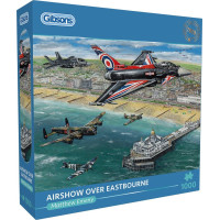 GIBSONS Puzzle Letecká show nad Eastbourne 1000 dielikov