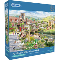 GIBSONS Puzzle Ľudia pri potoku 1000 dielikov