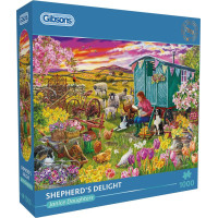 GIBSONS Puzzle Pastierske potešenie 1000 dielikov