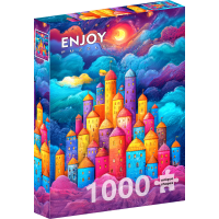 ENJOY Puzzle Pevnosť v oblakoch 1000 dielikov