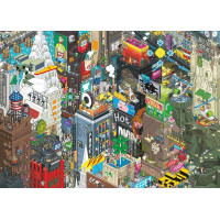 HEYE Puzzle Pixorama: Newyorské pátranie 1000 dielikov