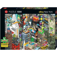 HEYE Puzzle Pixorama: Newyorské pátranie 1000 dielikov