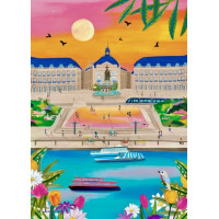 PIECES & PEACE Puzzle Place de la Bourse, Bordeaux 500 dielikov