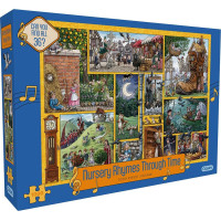 GIBSONS Puzzle Riekanky naprieč časom 1000 dielikov