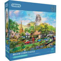 GIBSONS Puzzle Pod hradom Corfe 1000 dielikov