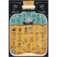 RIDLEY'S GAMES Puzzle Pre milovníkov rumu 500 dielikov