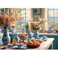 CHERRY PAZZI Puzzle Ráno v mojej kuchyni 2000 dielikov