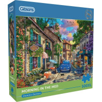 GIBSONS Puzzle Ráno v Stredomorí XL 500 dielikov