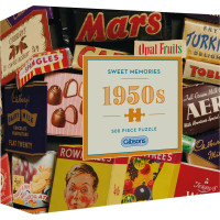 GIBSONS Puzzle Sladké spomienky 50. roky 500 dielikov