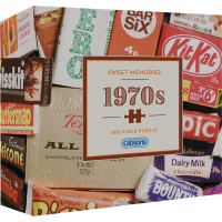 GIBSONS Puzzle Sladké spomienky 70. roky 500 dielikov