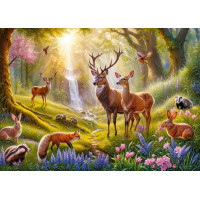 CHERRY PAZZI Puzzle Srdce lesa 500 dielikov