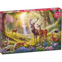 CHERRY PAZZI Puzzle Srdce lesa 500 dielikov
