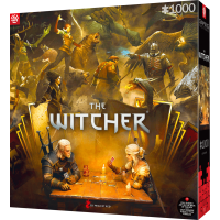 GOOD LOOT Puzzle The Witcher: Playing Gwent 1000 dielikov