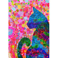 ENJOY Puzzle Túlavá mačka 2000 dielikov