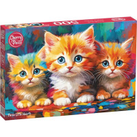 CHERRY PAZZI Puzzle Tri malé srdcia 500 dielikov
