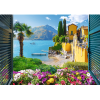 TREFL Puzzle Výhľad na Komské jazero 1000 dielikov