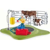 SCHLEICH Farm World® 42529 Umývací kútik pre dobytok