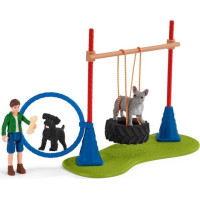 SCHLEICH Farm World® 42536 Preliezačka pre psov
