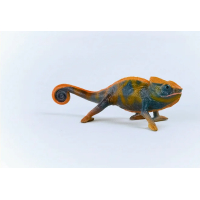 SCHLEICH Wild Life® 14858 Chameleon meniaci farbu