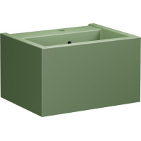 Kerasan KANAAL keramické umývadlo 60x46,5cm, verde mat 574011