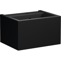 Kerasan KANAAL keramické umývadlo 60x46, 5cm, čierna mat 574031