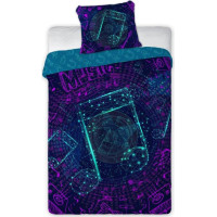 Bavlnené svietiace obliečky YOUNG Music - 140x200 cm + 70x80 cm