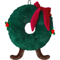 Tvarovaný vankúš VIANOČNÝ VENEC - 35 cm