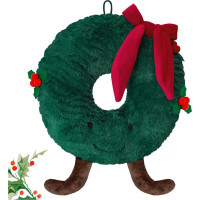 Tvarovaný vankúš VIANOČNÝ VENEC - 35 cm