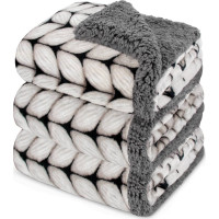 Deka WINTER SHERPA - 150x200 cm - šedá/grafit