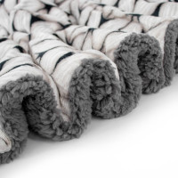 Deka WINTER SHERPA - 150x200 cm - šedá/grafit
