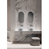 Kerasan OKE keramické umývadlo na dosku, Ø 40cm, biela 554101