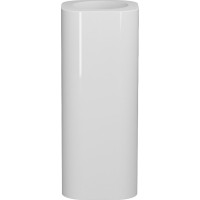 Kerasan HAKO keramický podstavec k stene pre umývadlo 554301, biela 557101