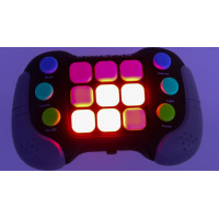 Elektronická arkádová antistresová svetelná konzola - čierna