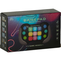 Elektronická arkádová antistresová svetelná konzola - čierna