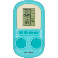 Prenosná elektronická arkádová herná konzola - modrá