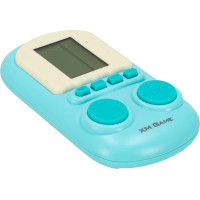 Prenosná elektronická arkádová herná konzola - modrá