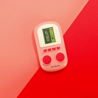 Prenosná elektronická arkádová herná konzola - ružová